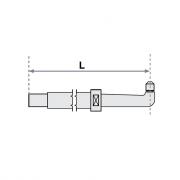 Нижнее плечо прямое O 30 х 200мм для серии SG 8-12-18-25 Fubag [31027]