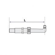 Нижнее плечо прямое O 40 х 500мм для серии SG 36-42 Fubag [31054]