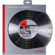 Алмазный отрезной диск Fubag Beton Pro D350 мм/ 25.4 мм [10350-6]