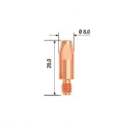 Контактный наконечник Fubag M6х28 мм ECU D=0.9 мм (25 шт.) [FB.CTM6.28-09]