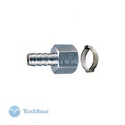 Переходник 1/4"F - елочка 8 мм (обжимное кольцо 8х13 мм) блистер Fubag 180251 B Переходник 1/4"F - елочка 8 мм (обжимное кольцо 8х13 мм) блистер Fubag 180251 B