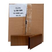 Каркасная скоба L/38 BR, 10.7х38 мм / 12600шт // Eurokrep Каркасная скоба L/38 BR, 10.7х38 мм / 12600шт // Eurokrep