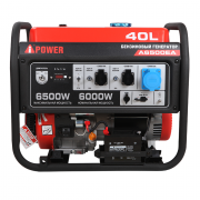 Портативный бензиновый генератор A‑iPower A6500EA