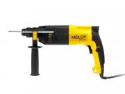 Перфоратор MOLOT MRH 2427 в чем. + (2 зубила, 3 сверла) (700 Вт, 2.6 Дж, 3 реж., патрон SDS‑plus, вес 2.8 кг) (MRH242700027)