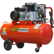 Компрессор HDC HD‑A101 (396 л/мин, 10 атм, ременной, масляный, ресив. 100 л, 220 В, 2.20 кВт)