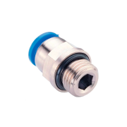Фитинг прямой NBPT PC 04‑G02 (нар. резьба G1/4")