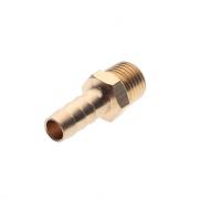 Соединение нар. резьба 1/2" х елочка 10 мм (латунь) ECO (AB‑MT12/E10)