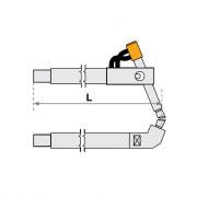Верхнее плечо наклонное O 30 х 500мм для серии SG 8‑12‑18‑25 Fubag [31036]