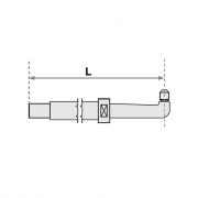 Нижнее плечо прямое O 40 х 300мм для серии SG 36‑42 Fubag [31052]