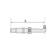 Нижнее плечо прямое O 40 х 400мм для серии SG 36‑42 Fubag [31053]