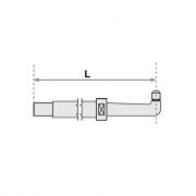 Нижнее плечо прямое O 22 х 200мм для серии SG 4‑6 Fubag [38927]