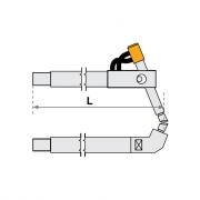 Верхнее плечо наклонное O 22 х 125мм для серии SG 4‑6 Fubag [38930]