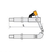 Верхнее плечо наклонное O 22 х 200мм для серии SG 4‑6 Fubag [38931]