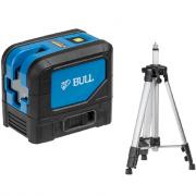 Нивелир лазерный линейный BULL LL 2301 P со штативом в кор.