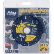 Алмазный отрезной диск Fubag Multi Master D115 мм/ 22.2 мм [88115‑3]