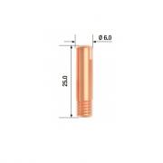 Контактный наконечник Fubag M6х25 мм ECU D=0.9 мм (25 шт.) [FB.CTM6.25‑09]