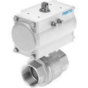 Шаровой кран с приводом Festo VZBM‑A‑11/2"‑RP‑25‑D‑2‑B2‑PB40 [8070248]