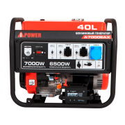 Портативный бензиновый генератор A‑iPower A7000EAX