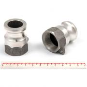 Камлок алюминиевый A‑075  3/4" (20 мм)