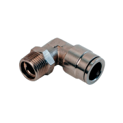 Фитинг угловой латунный NBPT NPLT 04‑M5*0.8 (нар. резьба M5*0.8)