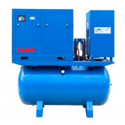 Винтовой компрессор KraftMachine КМ5.5‑10рВ‑500/О (8бар, 5.5кВт, 500л, осушитель, IP54)