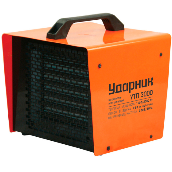 Нагреватель электрический Ударник УТП 3000 (3 кВт, квадратный)
