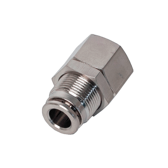 Фитинг стендовый прямой NBPT NPMFT 06-M12*1.25 (внутр. резьба M12*1.25)