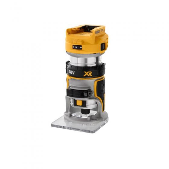 Аккумуляторный кромочный фрезер, 18В, без аккумулятора и ЗУ, DEWALT DCW600N