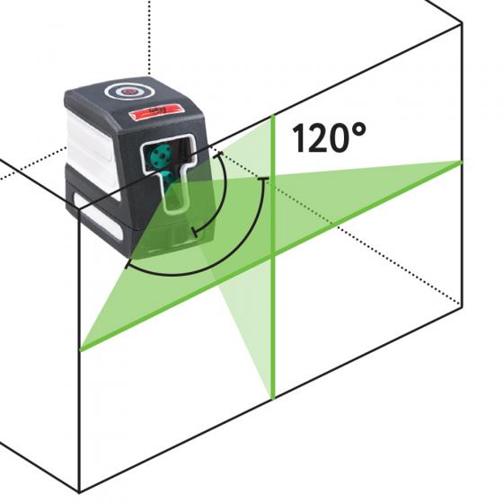 Лазерный уровень с зеленым лучом Crystal 10G VH Fubag