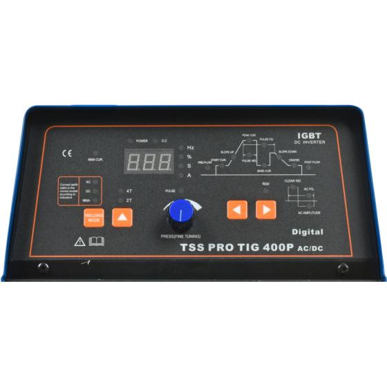 Аппарат TIG сварки алюминия TSS PRO TIG 400P AC/DC Digital