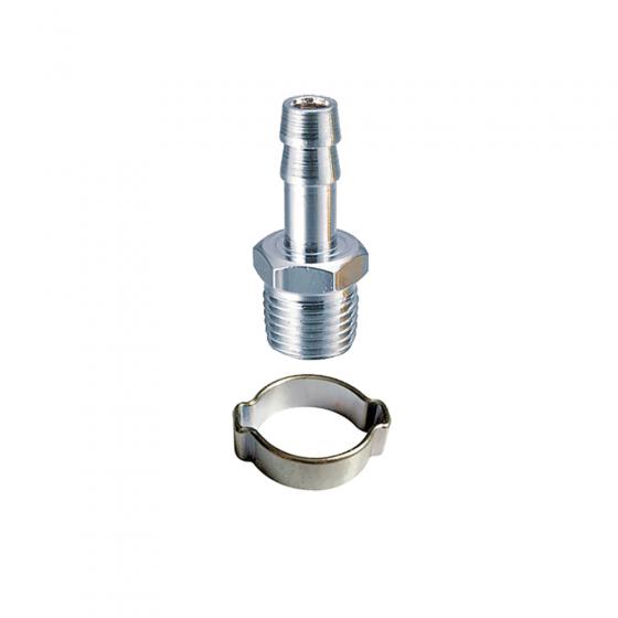 Переходник 3/8"M - елочка 8 мм (обжимное кольцо 8х13 мм) Fubag 180262