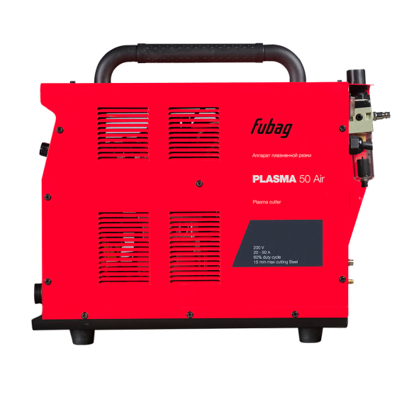 Аппарат плазменной резки FUBAG Plasma 50 Air + Горелка для плазмореза FB P40 6м + Защитный колпак для FB P40 AIR (2 шт.)