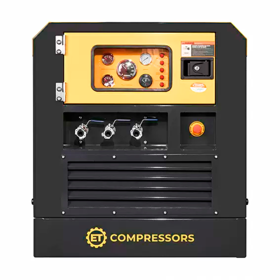 Дизельный винтовой компрессор ET-Compressors ET SD-185S-7 бар