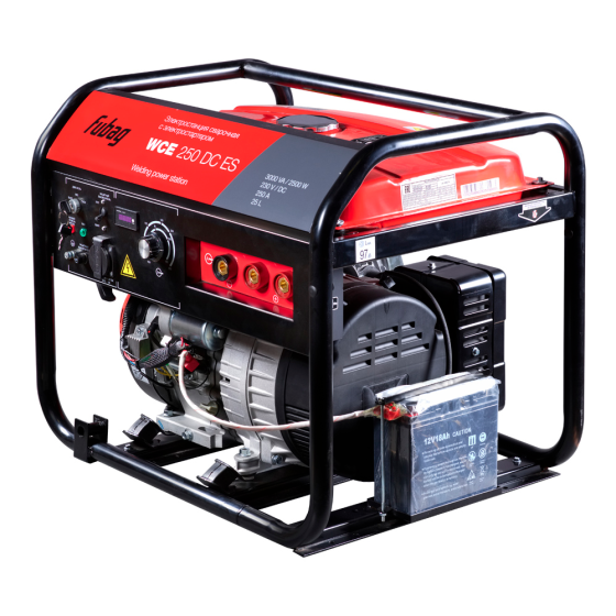 Сварочная электростанция FUBAG WCE 250 DC ES