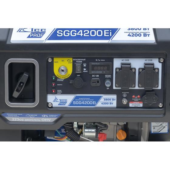 Бензогенератор инверторный SGG 4200Ei с блоком АВР