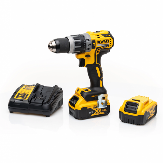 Аккумуляторная ударная дрель-шуруповерт DEWALT DCD796P2