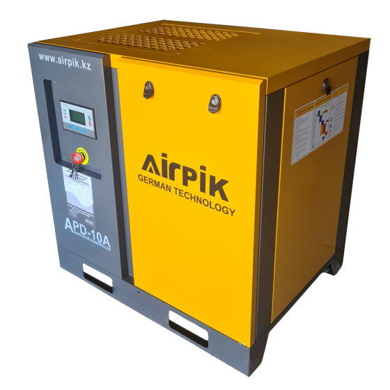 Компрессор винтовой AirPIK APD-10A (0,95 куб.м, 8 бар)