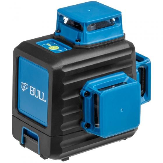 Нивелир лазерный линейный BULL LL 3401 c аккумулятором и штативом в кор. (проекция: 3 плоскости 360°, до 80 м, +/- 0.30 мм/м, резьба 1/4" Подходит при