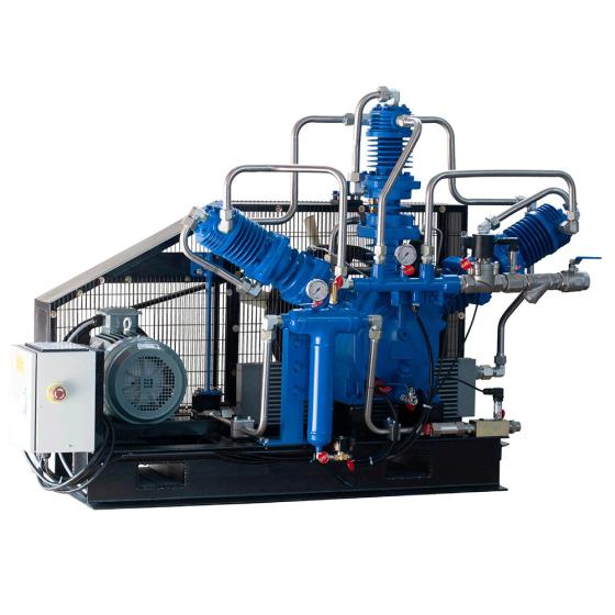 Компрессор бустерный Frosp 1330/6-150 безмасляный с ПЛК (380В, 1330л/мин, с 6 до 150 бар, 15кВт)