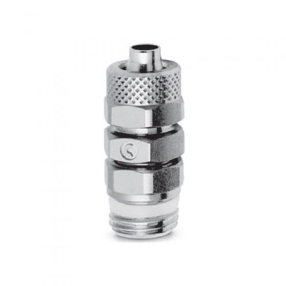 Фитинг прямой с накидной гайкой Camozzi 1560 10/8-1/4
