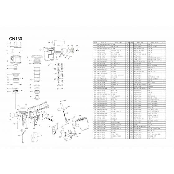 Кольцо на поршень для FROSP CN-130