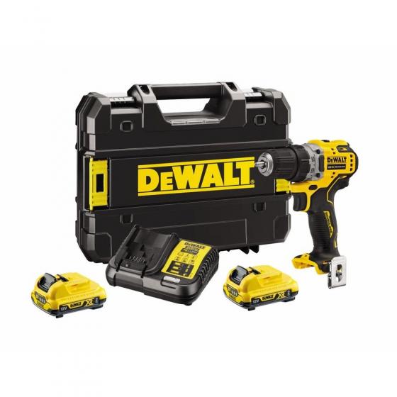 Аккумуляторная безударная бесщеточная дрель-шуруповерт DEWALT DCD701D2