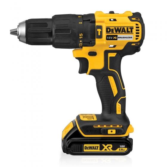 Аккумуляторная бесщеточная ударная дрель-шуруповерт DEWALT DCD778D2T