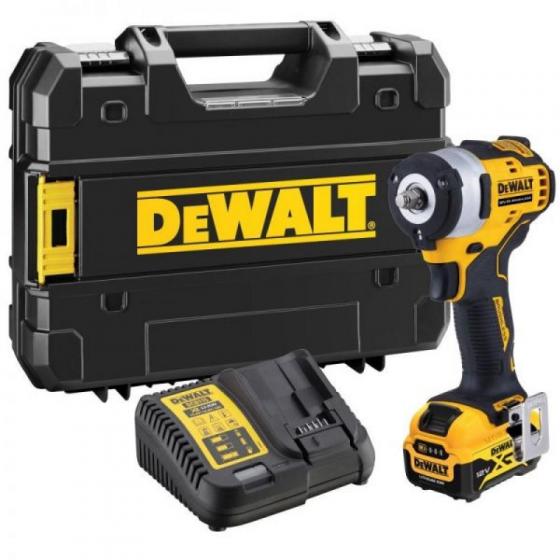 Аккумуляторный импульсный гайковерт DEWALT DCF903P1, 10.8 (12) В, 5 Ач, кейс TSTAK