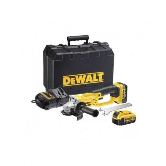 Аккумуляторная угловая шлифмашина DEWALT DCG412M2