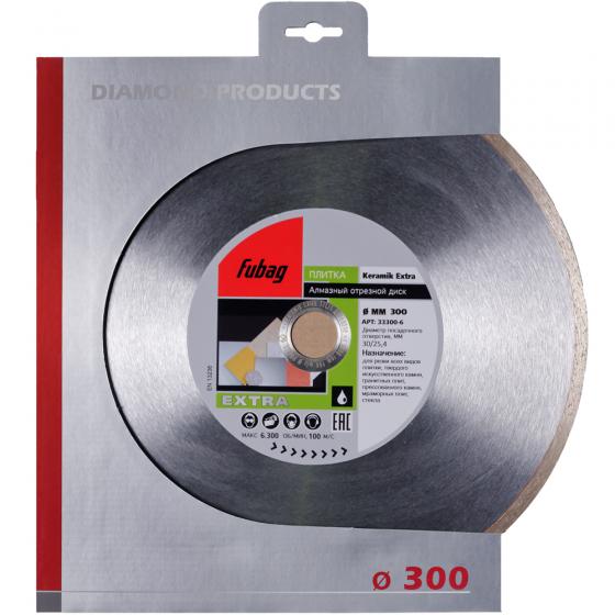 Алмазный отрезной диск Fubag Keramik Extra D300 мм/ 30-25.4 мм [33300-6]