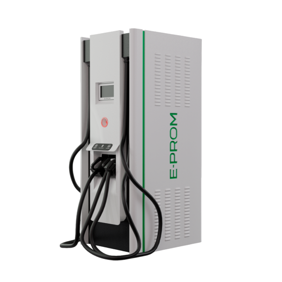 Зарядная станция постоянного тока для электромобилей E-PROM 120 Premium (напольная, 120кВт, 250А)