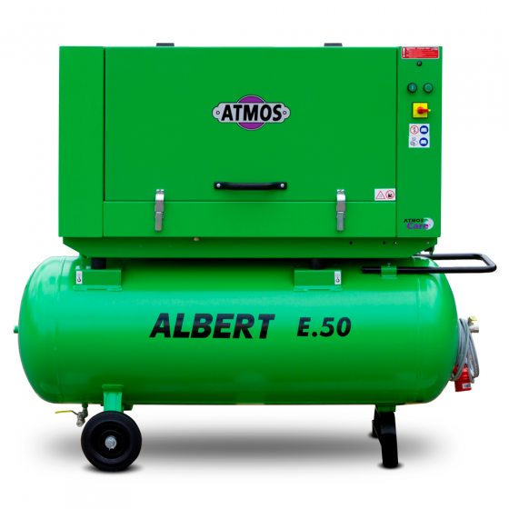 Компрессор винтовой ATMOS ALBERT E65-RK (с кожухом) - 12 бар