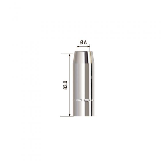 Газовое сопло Fubag D=16 мм FB 400 (5 шт.) [FB400.N.16.0]