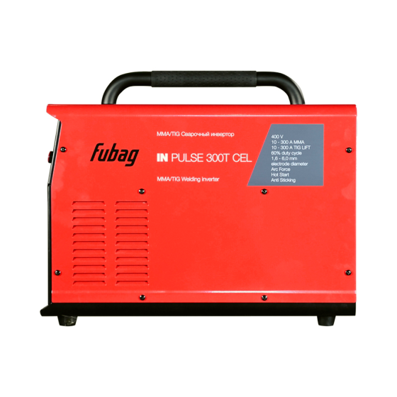 Инвертор сварочный FUBAG IN PULSE 300T CEL